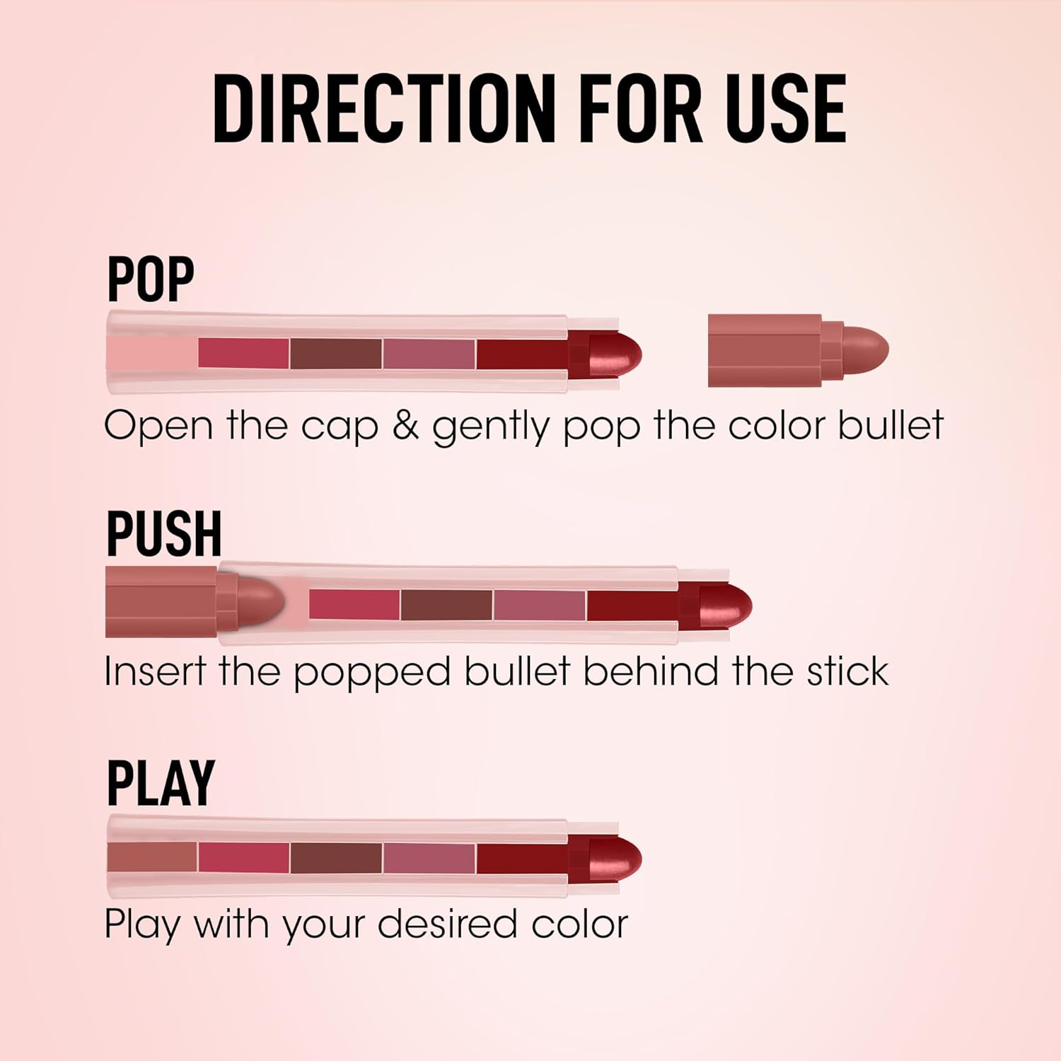 Beauty 5-in-1 Long Lasting Lipstick Beauty 5-in-1 Long Lasting Lipstick